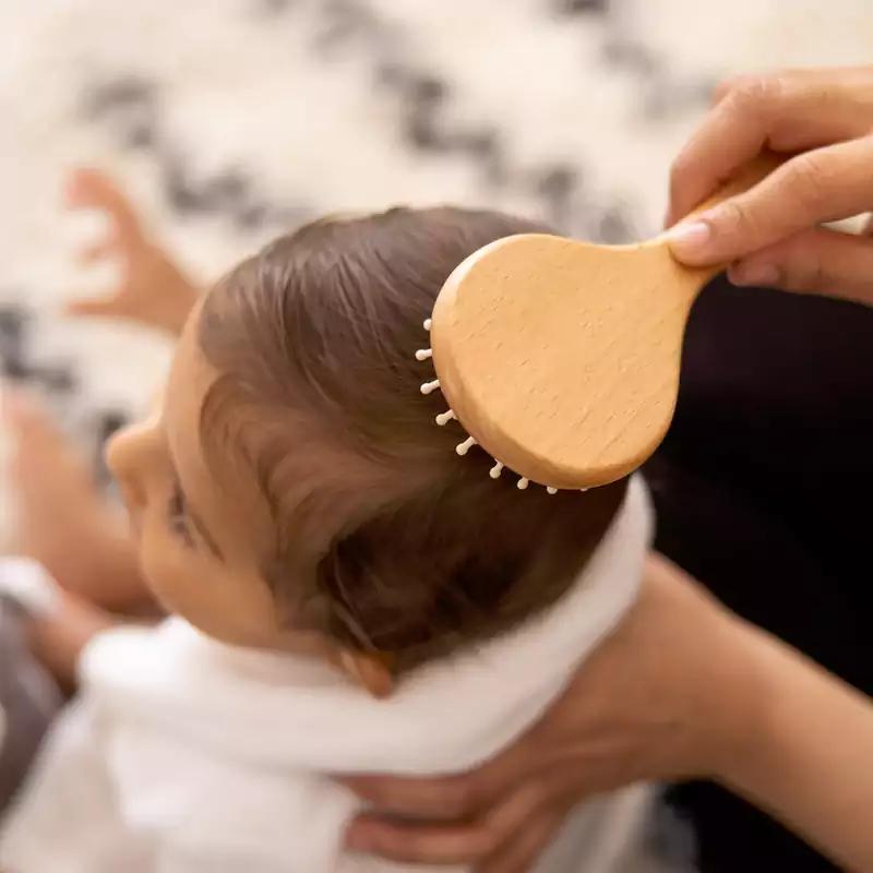 Is the baby wood brush safe and reliable