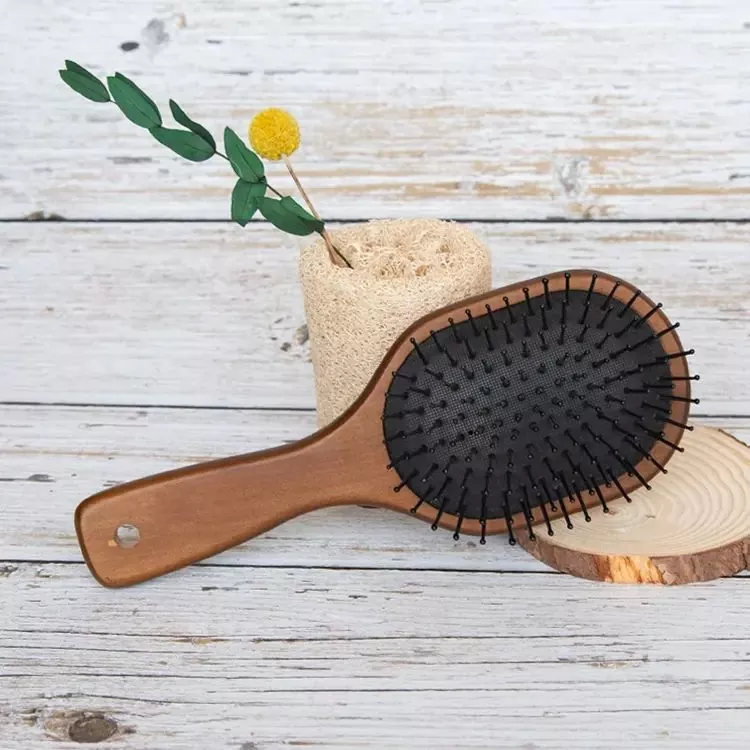 Introduction of Wooden Soft Bristle Hair Brush