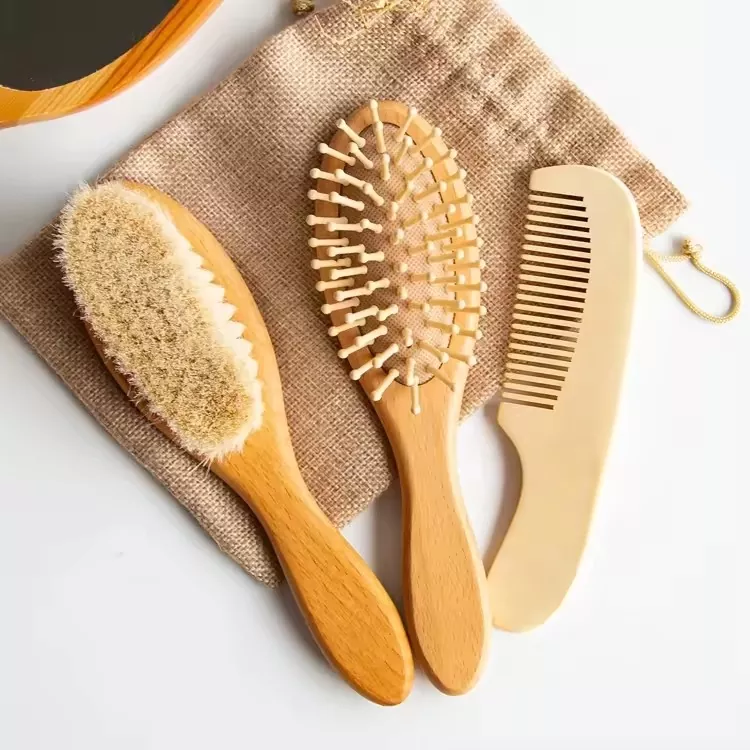 Newborn Hair Brush Set