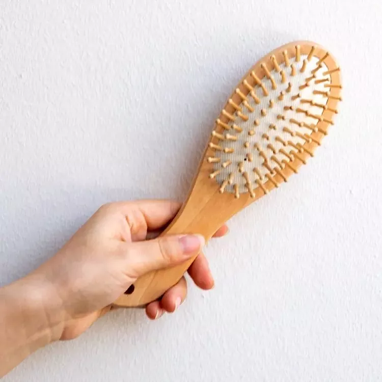 Wooden Massage Hair Brush